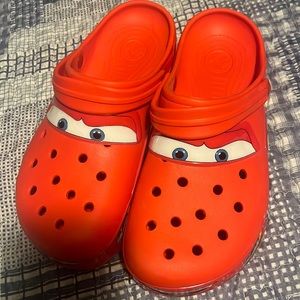 Mens Lightning McQueen Crocs